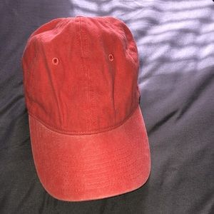 Red/orange unisex cap